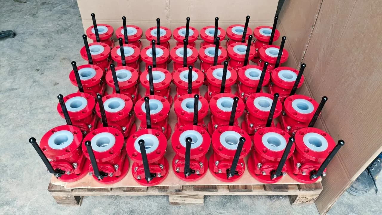 PFA Lined Ball Valve
