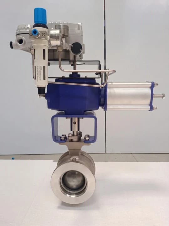 V-Port Segmented Ball Valve