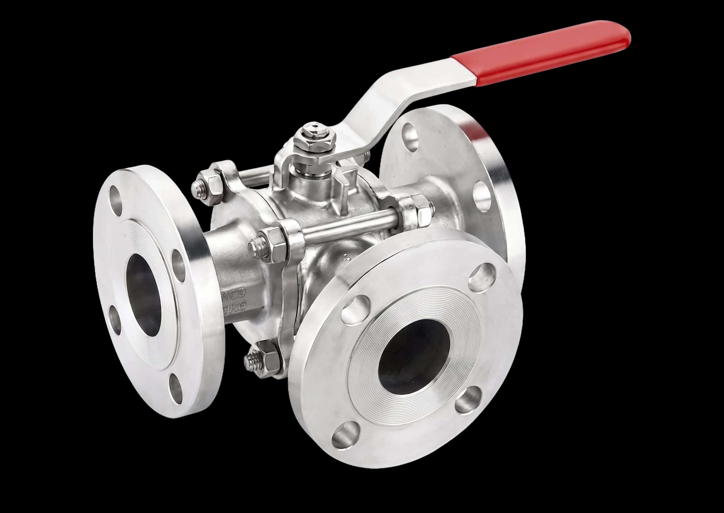 3 - Way Flanged